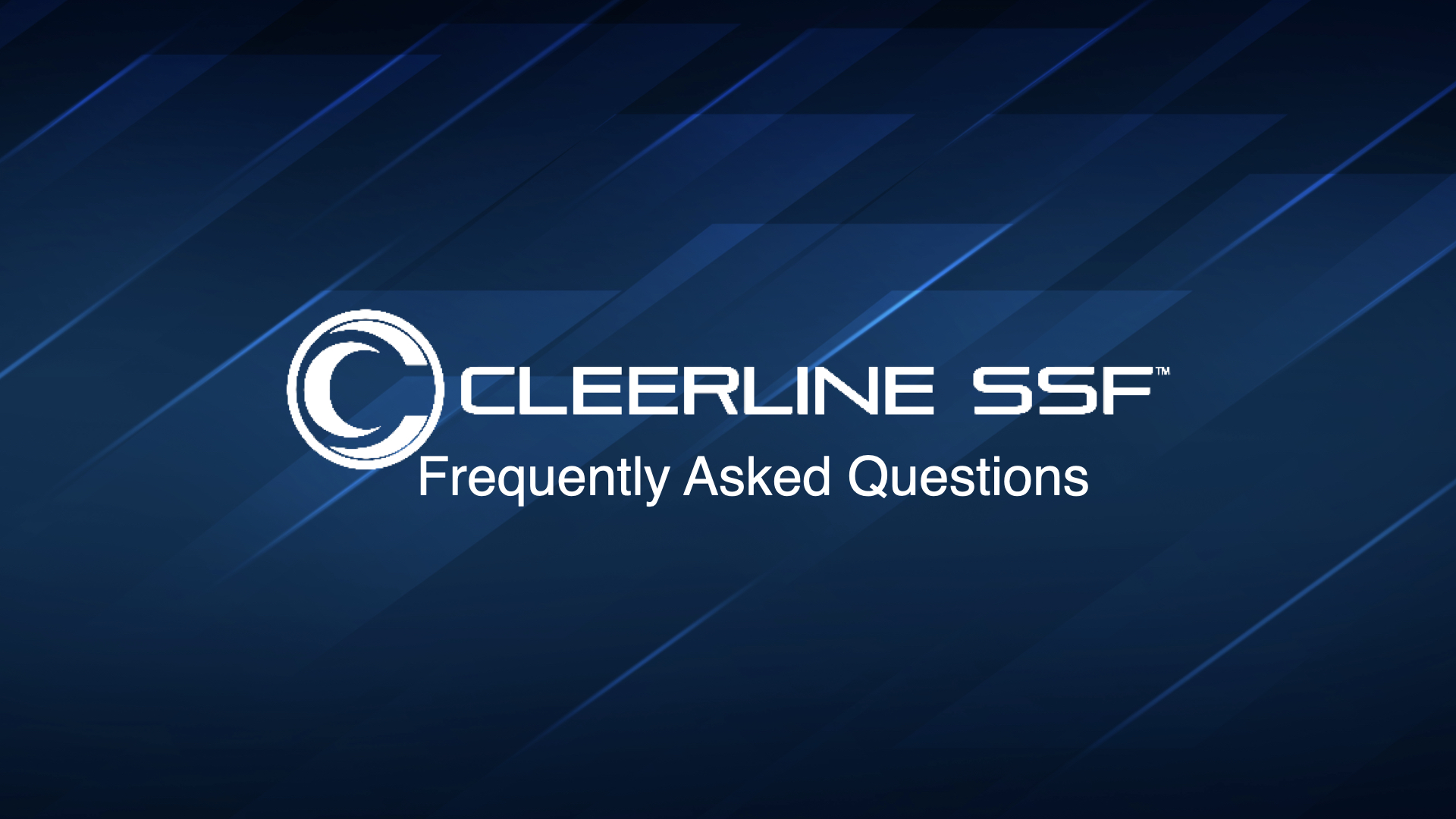 Frequently Asked Questions