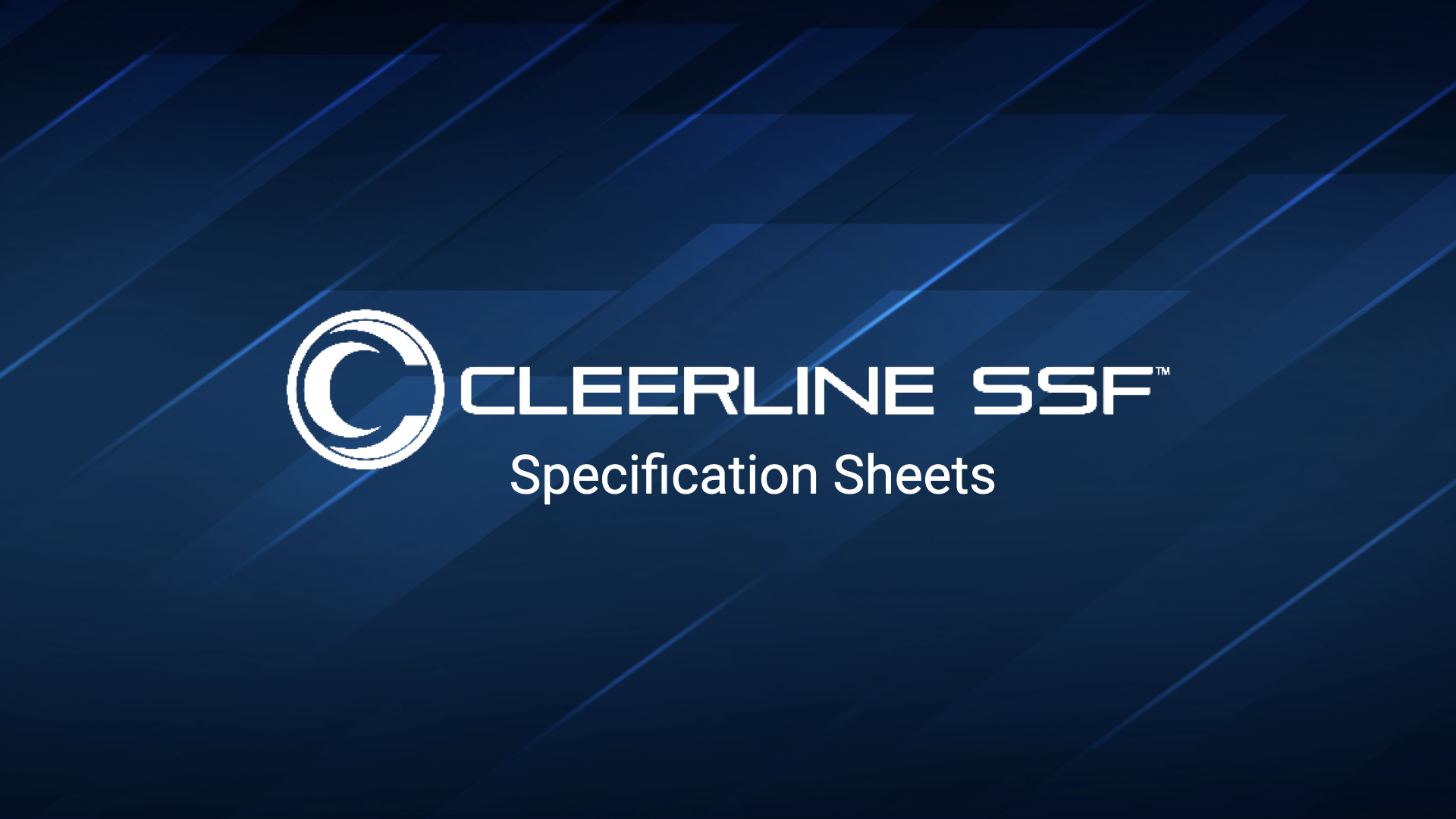 Specification Sheets